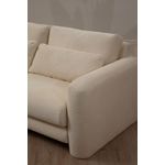 Casa si Gradina - Mobilier - Canapele si coltare - Coltare - Coltar, Hanah Home, lemn de fag si pal, bej, 290x165x97 cm - Infinity.ro