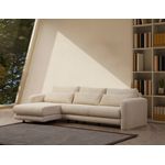 Casa si Gradina - Mobilier - Canapele si coltare - Coltare - Coltar, Hanah Home, lemn de fag si pal, bej, 290x165x97 cm - Infinity.ro