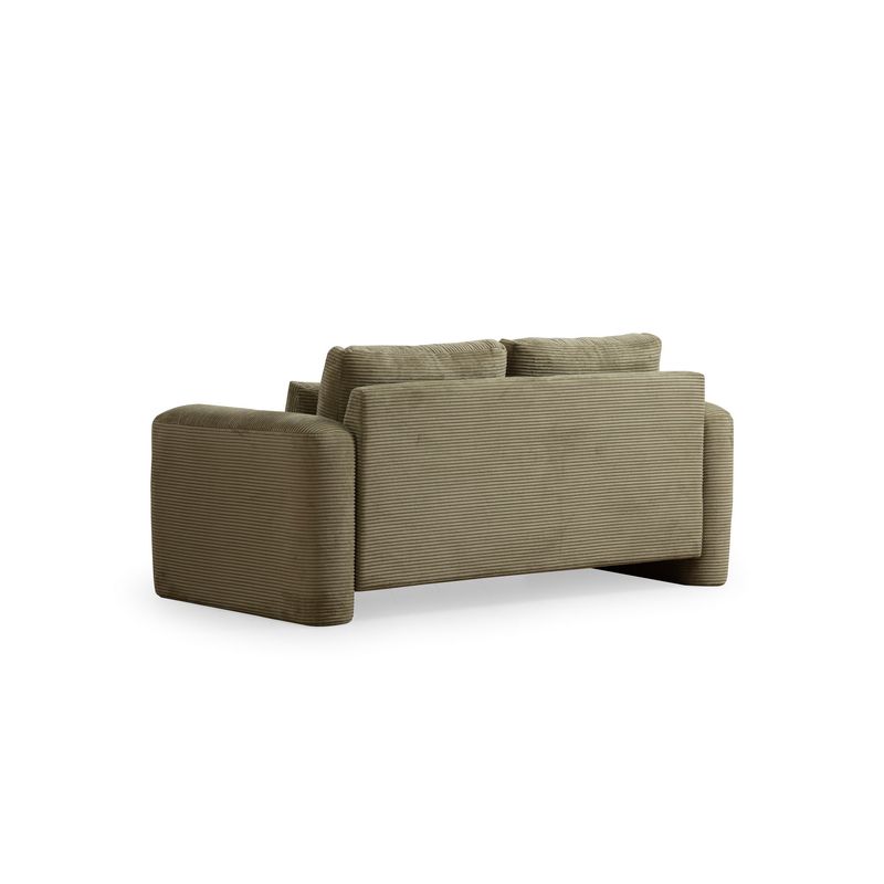 Casa si Gradina - Mobilier - Canapele si coltare - Canapele - Canapea 2 locuri, Atelier Del Sofa, lemn de fag si pal, verde, 180x97x73 cm - Infinity.ro