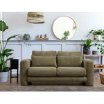 Casa si Gradina - Mobilier - Canapele si coltare - Canapele - Canapea 2 locuri, Atelier Del Sofa, lemn de fag si pal, verde, 180x97x73 cm - Infinity.ro
