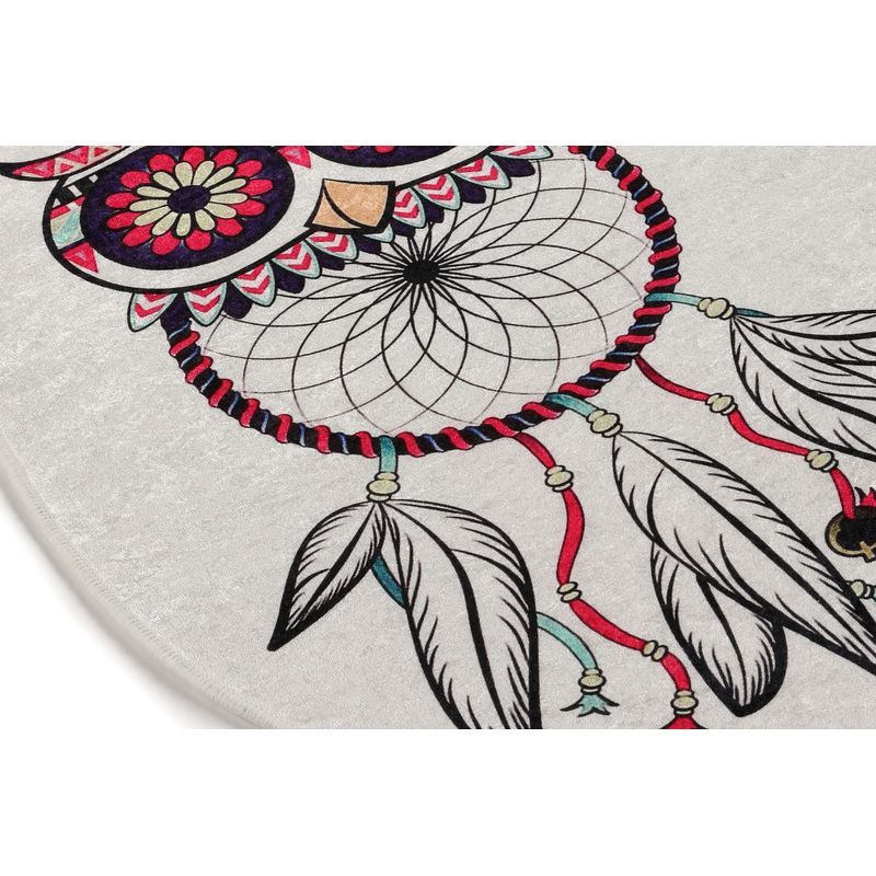 Casa si Gradina - Textile si covoare - Covoare - Covoare casa - Covor, Conceptum Hypnose, multicolor, 60x90 cm, 100% poliester, antiderapant, lavabil la masina, 882CHL2171 - Infinity.ro