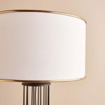 Casa si Gradina - Corpuri si surse de iluminat - Veioze si lampi - Lampadare - Lampadar, Opviq, metal, alb negru, 144 cm, 780SGN3545 - Infinity.ro