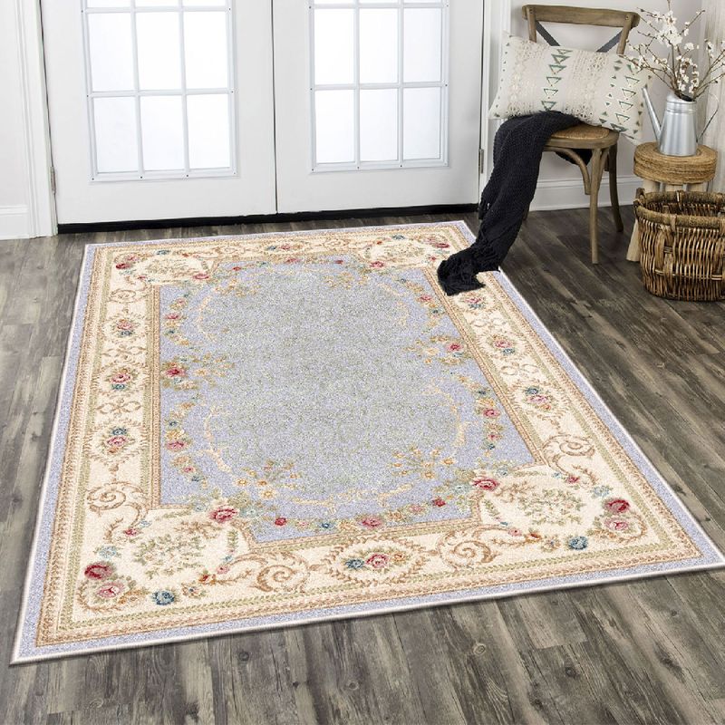 Casa si Gradina - Textile si covoare - Covoare - Covorase intrare - Covoras de hol, Conceptum Hypnose, multicolor, 80x150 cm, catifea, antiderapant, 599HFT1268 - Infinity.ro