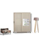 Casa si Gradina - Mobilier - Dulapuri si sifoniere - Sifoniere - Sifonier, Hanah Home, pal melaminat, stejar, 180x60x216 cm - Infinity.ro