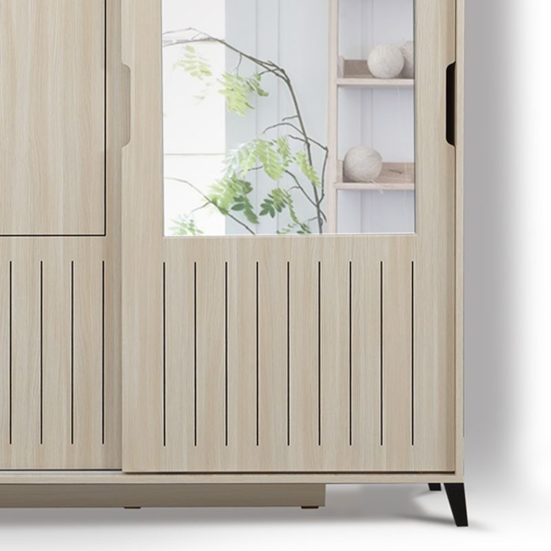 Casa si Gradina - Mobilier - Dulapuri si sifoniere - Sifoniere - Sifonier, Hanah Home, pal melaminat, stejar, 180x60x216 cm - Infinity.ro