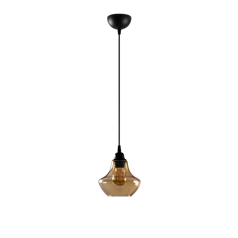 Casa si Gradina - Corpuri si surse de iluminat - Lustre si pendule - Candelabru, Opviq, metal, auriu negru, 17x17x111 cm - Infinity.ro