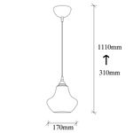 Casa si Gradina - Corpuri si surse de iluminat - Lustre si pendule - Candelabru, Opviq, metal, auriu negru, 17x17x111 cm - Infinity.ro