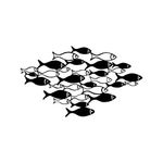 Casa si Gradina - Decoratiuni - Decoratiuni perete - Accesoriu decorativ de perete, Wallxpert, metal, negru, 70x41 cm, 899SKL2342 - Infinity.ro