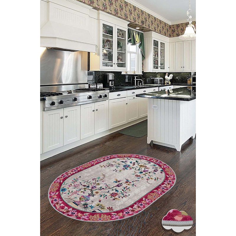 Casa si Gradina - Textile si covoare - Covoare - Covorase intrare - Covoras de intrare, Conceptum Hypnose, multicolor, 80x150 cm, 100% poliester, antiderapant, antibacterian, 476HFT1773 - Infinity.ro