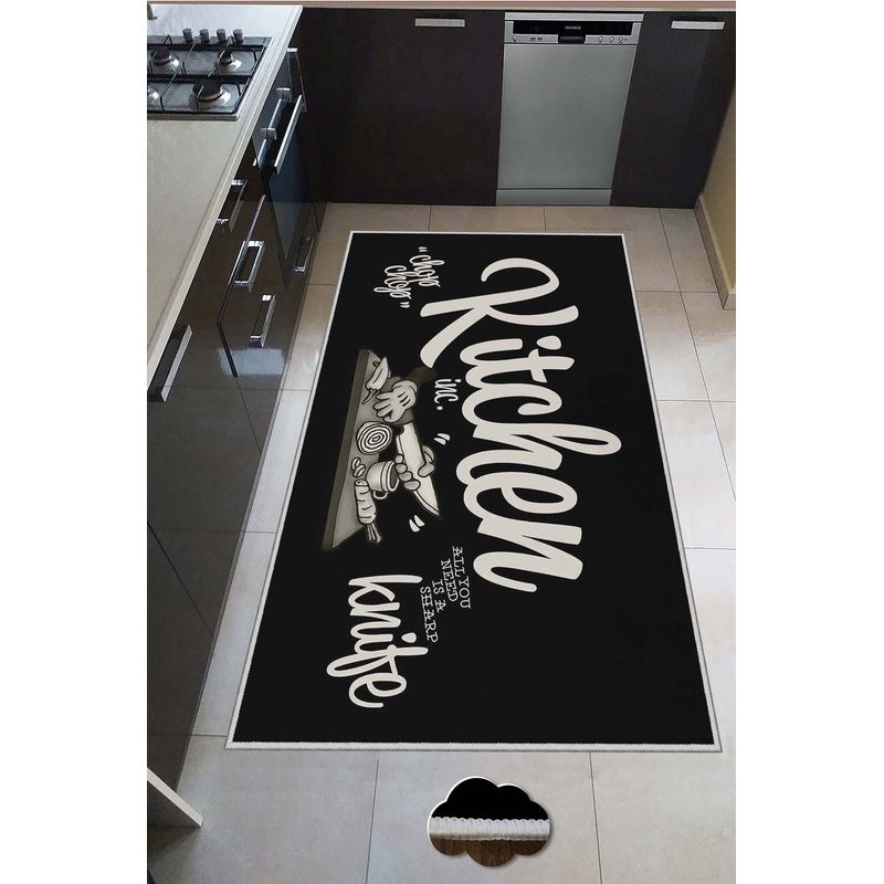 Casa si Gradina - Textile si covoare - Covoare - Covoare casa - Covor, Conceptum Hypnose, multicolor, 80x50 cm, 100% poliester, antiderapant, 476HFT2082 - Infinity.ro