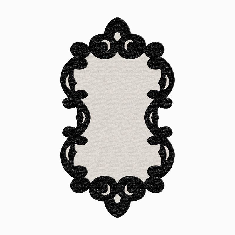 Casa si Gradina - Textile si covoare - Covoare - Covorase intrare - Covoras de intrare, Conceptum Hypnose, alb-negru, 80x150 cm, 100% poliester, antiderapant, 905ANR1390 - Infinity.ro