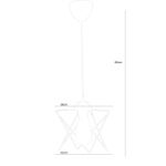 Casa si Gradina - Corpuri si surse de iluminat - Lustre si pendule - Candelabru, Opviq, metal, negru, 60 cm - Infinity.ro