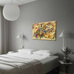 Casa si Gradina - Decoratiuni - Tablouri - Tablou canvas decorativ, Wallxpert, piele de caprioara, multicolor, 70x100 cm, artist Kandinsky - Infinity.ro