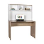 Casa si Gradina - Mobilier - Mese si birouri - Birouri - Birou de studiu, Hanah Home, pal melaminat, stejar si alb, 110x52x149 cm - Infinity.ro