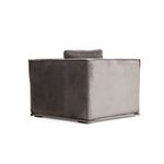 Casa si Gradina - Mobilier - Canapele si coltare - Coltare - Coltar, Hanah Home, lemn de fag si pal, gri, 300x300x100 cm - Infinity.ro