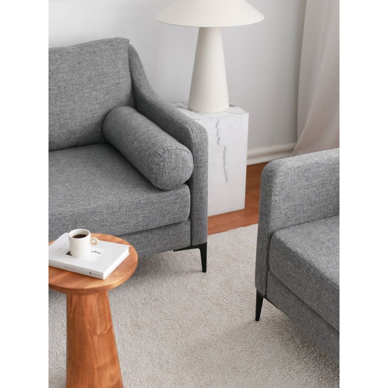 Casa si Gradina - Mobilier - Canapele si coltare - Canapele - Canapea 3 locuri, Atelier Del Sofa, in, gri, 196x93x82 cm - Infinity.ro
