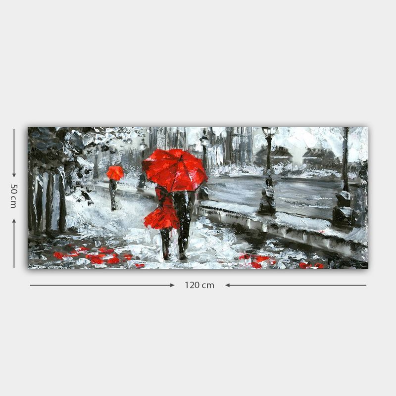 Casa si Gradina - Decoratiuni - Tablouri - Tablou decorativ pe panza, Wallxpert, canvas, multicolor, 50x120 cm, 451ERN1583 - Infinity.ro