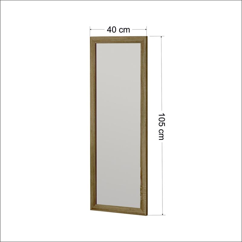 Casa si Gradina - Decoratiuni - Oglinzi - Oglinda, Hanah Home, mdf, natural, 40x105x2 cm - Infinity.ro