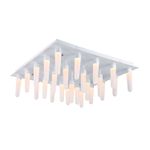 Casa si Gradina - Corpuri si surse de iluminat - Lustre si pendule - Candelabru, Opviq, metal si acril, alb, 70x70x29 cm - Infinity.ro