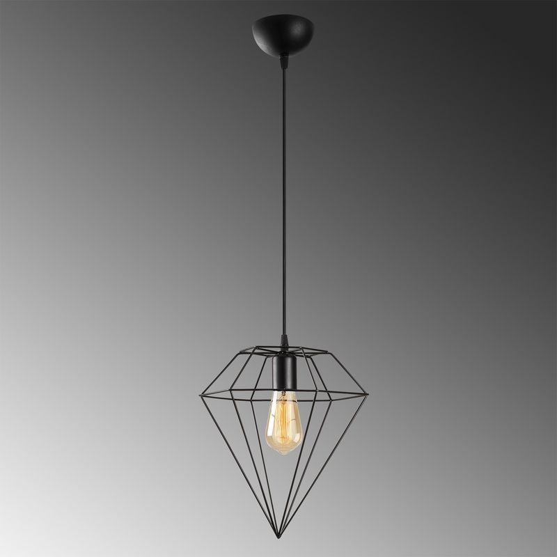 Casa si Gradina - Corpuri si surse de iluminat - Lustre si pendule - Candelabru, Opviq, metal, negru, 30x30 cm, inaltime reglabila - Infinity.ro