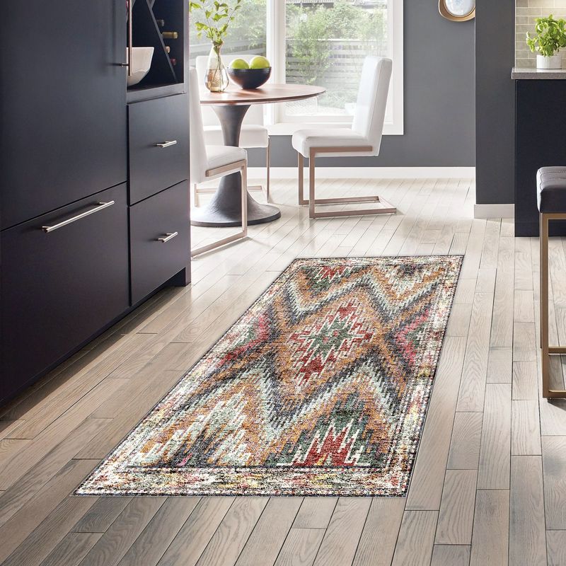 Casa si Gradina - Textile si covoare - Covoare - Covoare casa - Covor, Conceptum Hypnose, multicolor, 80x300 cm, 100% poliester, antiderapant, lavabil la masina, 955ANR4617 - Infinity.ro