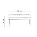 Casa si Gradina - Mobilier - Seturi de mobilier - Seturi mese si scaune - Set masa si scaune extensibile, Hanah Home, pal melaminat, nuc, albastru inchis, 130x80x77 cm - Infinity.ro