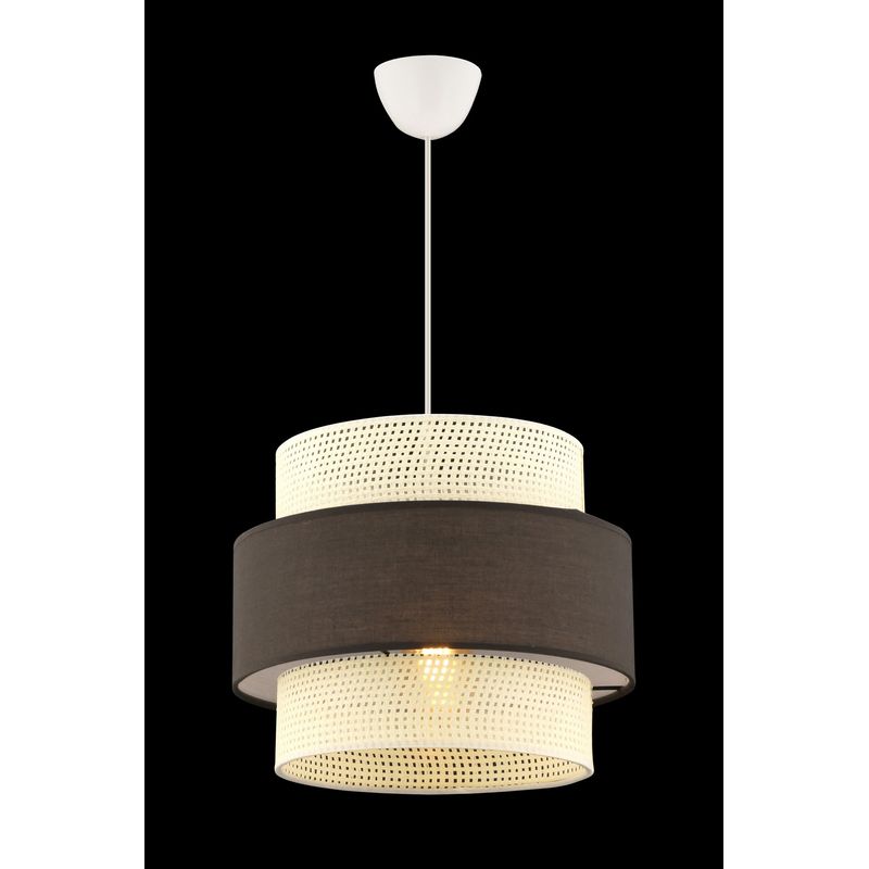 Casa si Gradina - Corpuri si surse de iluminat - Lustre si pendule - Candelabru, Opviq, metal, alb si antracit, 30x30x65 cm - Infinity.ro