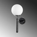 Casa si Gradina - Corpuri si surse de iluminat - Plafoniere, aplice si spoturi - Aplica de perete, Opviq, metal, negru si alb, 15x20x40 cm - Infinity.ro