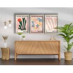 Casa si Gradina - Decoratiuni - Tablouri - Tablou decorativ cu rama, Wallxpert, mdf, multicolor, 38x53 cm, set 3 piese, 122RMF1136 - Infinity.ro