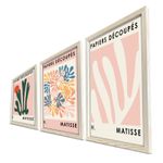 Casa si Gradina - Decoratiuni - Tablouri - Tablou decorativ cu rama, Wallxpert, mdf, multicolor, 38x53 cm, set 3 piese, 122RMF1136 - Infinity.ro