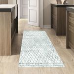 Casa si Gradina - Textile si covoare - Covoare - Covorase intrare - Covoras de intrare, Conceptum Hypnose, verde, 80x200 cm, 100% poliester, antiderapant, lavabil la masina - Infinity.ro