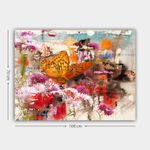 Casa si Gradina - Decoratiuni - Tablouri - Tablou canvas decorativ, Wallxpert, panza, multicolor, 70x100 cm, 441HPE2010 - Infinity.ro