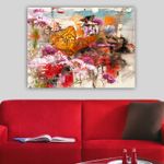 Casa si Gradina - Decoratiuni - Tablouri - Tablou canvas decorativ, Wallxpert, panza, multicolor, 70x100 cm, 441HPE2010 - Infinity.ro