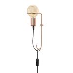 Casa si Gradina - Corpuri si surse de iluminat - Plafoniere, aplice si spoturi - Aplica, Opviq, metal, cupru, 9x15x30 cm - Infinity.ro