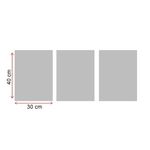 Casa si Gradina - Decoratiuni - Tablouri - Tablou decorativ 3 piese, Wallxpert, mdf, multicolor, 94x40 cm - Infinity.ro