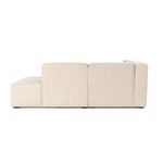 Casa si Gradina - Mobilier - Canapele si coltare - Coltare - Coltar, Hanah Home, material textil, crem, 210x90x69 cm - Infinity.ro