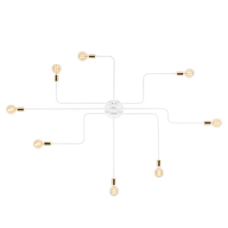 Casa si Gradina - Corpuri si surse de iluminat - Lustre si pendule - Candelabru, Opviq, fier, alb, 190x15 cm - Infinity.ro