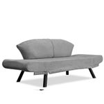 Casa si Gradina - Mobilier - Canapele si coltare - Canapele - Canapea extensibila, Hanah Home, metal, gri, 177x87x75 cm - Infinity.ro