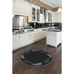 Casa si Gradina - Textile si covoare - Covoare - Covoare casa - Covor rotund, Conceptum Hypnose, multicolor, 60 cm, 100% poliester, antiderapant, antibacterian - Infinity.ro