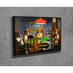 Casa si Gradina - Decoratiuni - Tablouri - Tablou decorativ, Wallxpert, panza, multicolor, 30x40 cm, rama lemn, 265VGA1005 - Infinity.ro