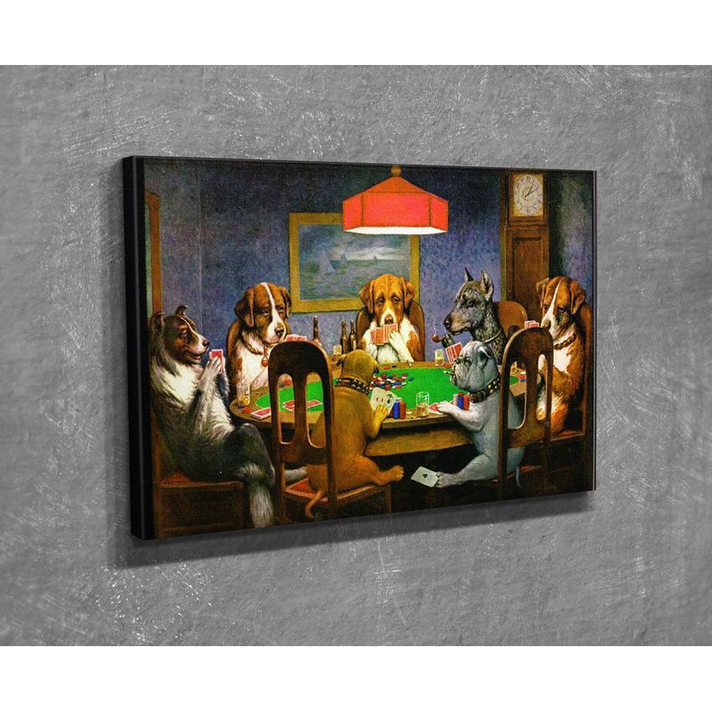 Casa si Gradina - Decoratiuni - Tablouri - Tablou decorativ, Wallxpert, panza, multicolor, 30x40 cm, rama lemn, 265VGA1005 - Infinity.ro