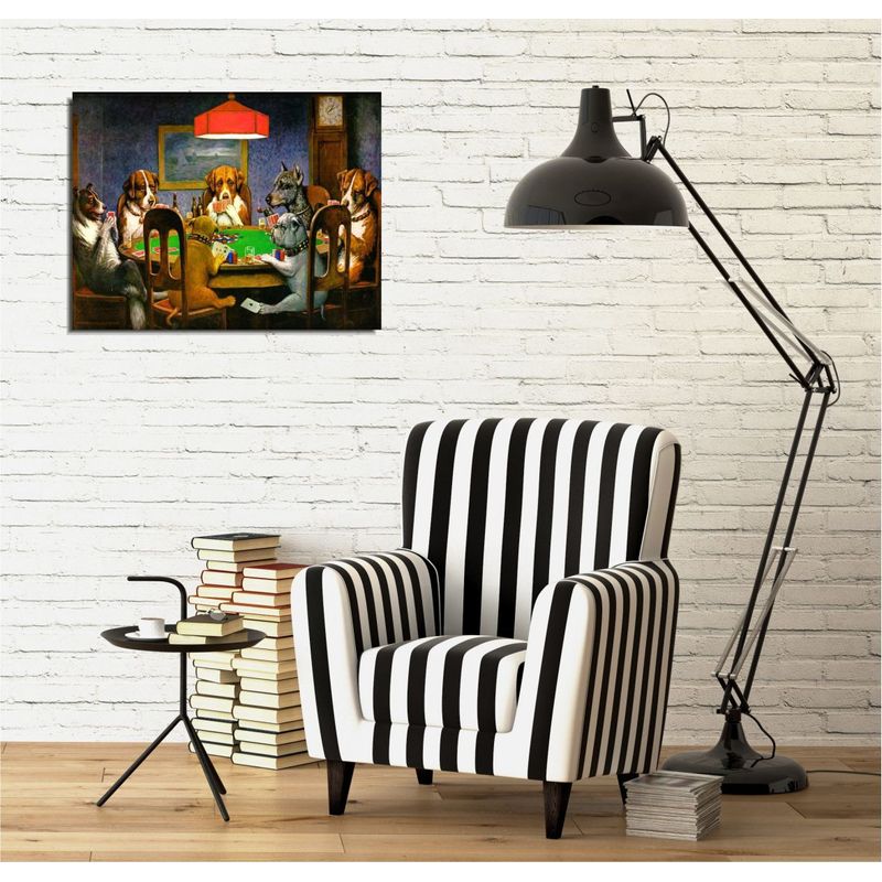 Casa si Gradina - Decoratiuni - Tablouri - Tablou decorativ, Wallxpert, panza, multicolor, 30x40 cm, rama lemn, 265VGA1005 - Infinity.ro