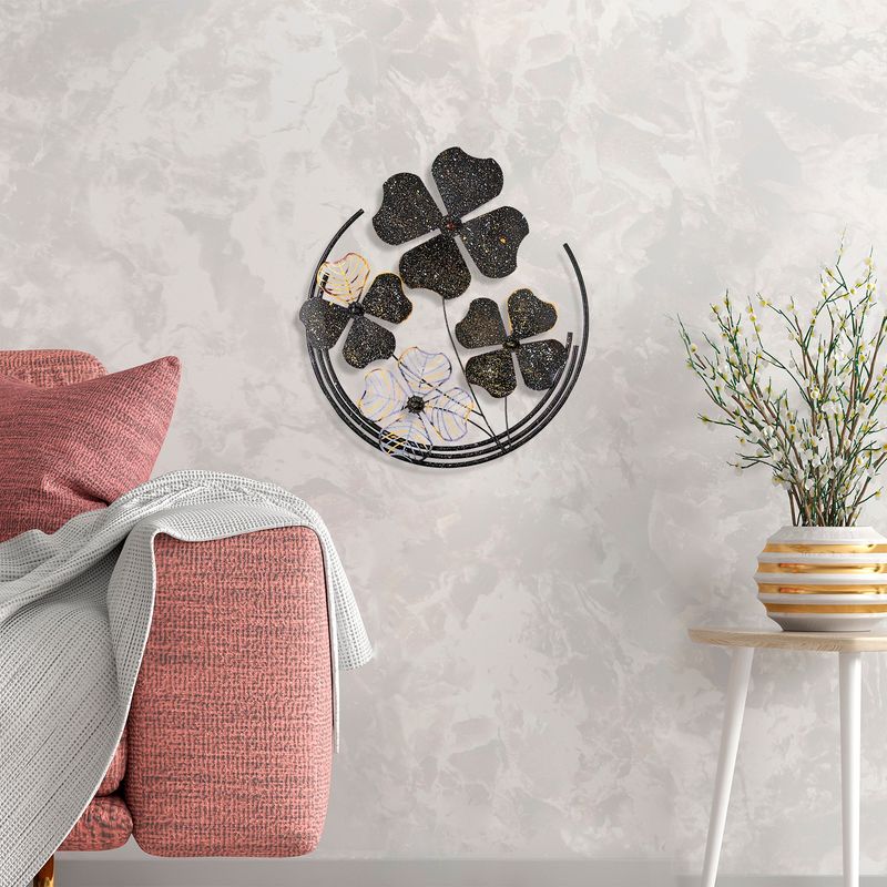 Casa si Gradina - Decoratiuni - Decoratiuni perete - Accesoriu decorativ de perete, Wallxpert, metal, multicolor, 50x50x4 cm, 930DYU1265 - Infinity.ro
