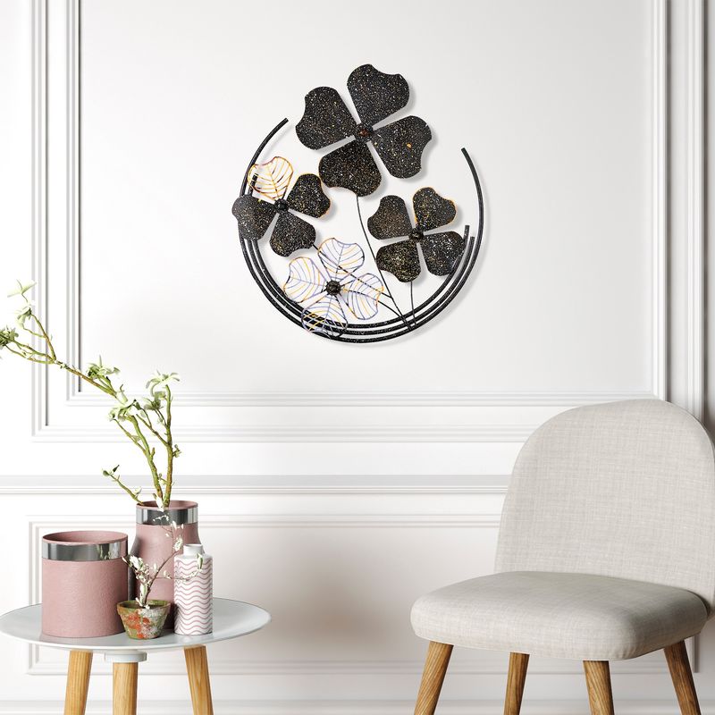 Casa si Gradina - Decoratiuni - Decoratiuni perete - Accesoriu decorativ de perete, Wallxpert, metal, multicolor, 50x50x4 cm, 930DYU1265 - Infinity.ro