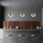 Casa si Gradina - Corpuri si surse de iluminat - Lustre si pendule - Lustra, Opviq, metal, auriu, 30x30x108 cm - Infinity.ro