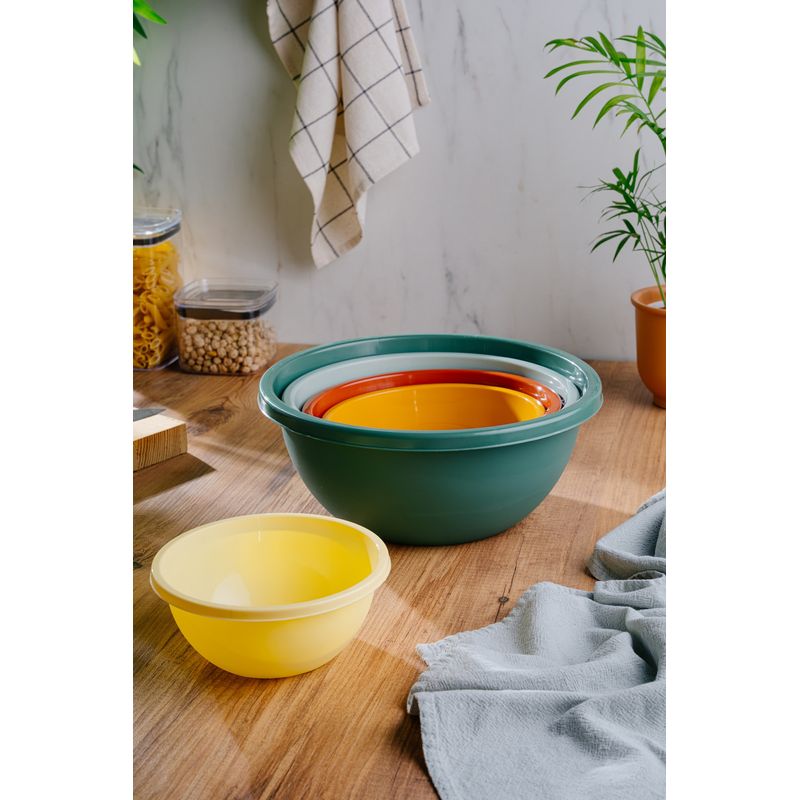 Casa si Gradina - Bucatarie si vesela - Organizare si depozitare bucatarie - Cutii alimentare - Set cutii depozitare, Hermia, plastic, multicolor, 5 piese - Infinity.ro