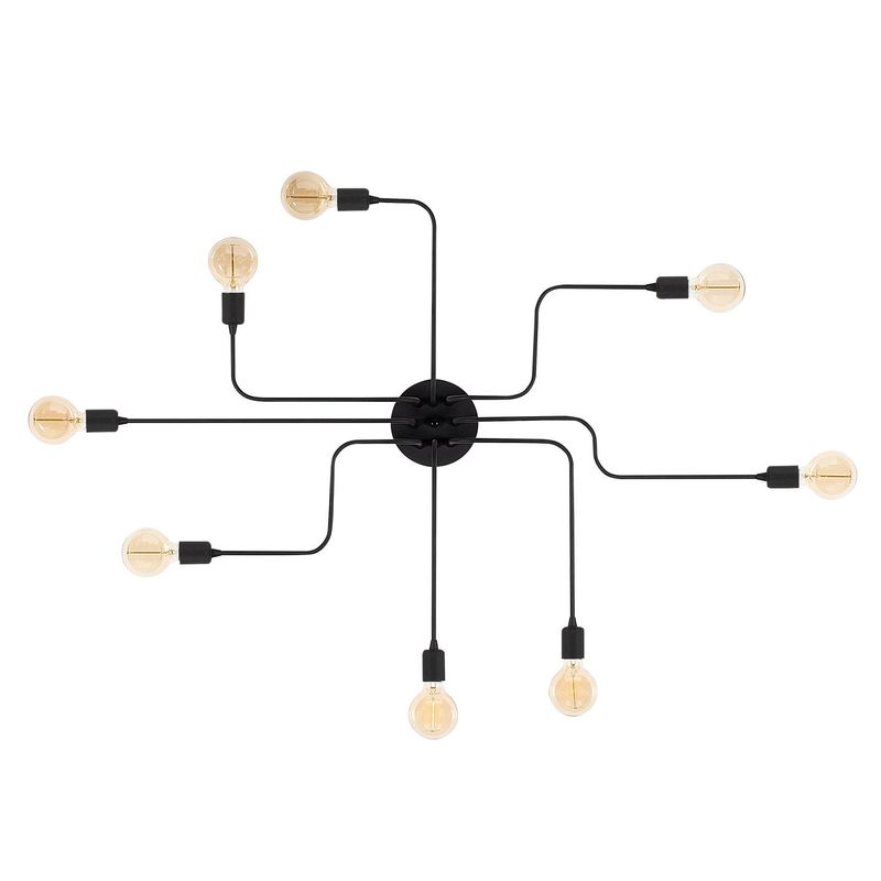 Casa si Gradina - Corpuri si surse de iluminat - Lustre si pendule - Candelabru, Opviq, metal, negru, diametru 140 cm, inaltime 15 cm - Infinity.ro