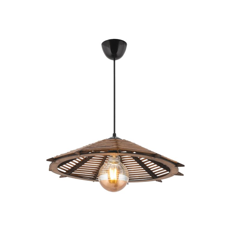 Casa si Gradina - Corpuri si surse de iluminat - Lustre si pendule - Candelabru, Opviq, lemn, antichizat, 40x40x55 cm - Infinity.ro