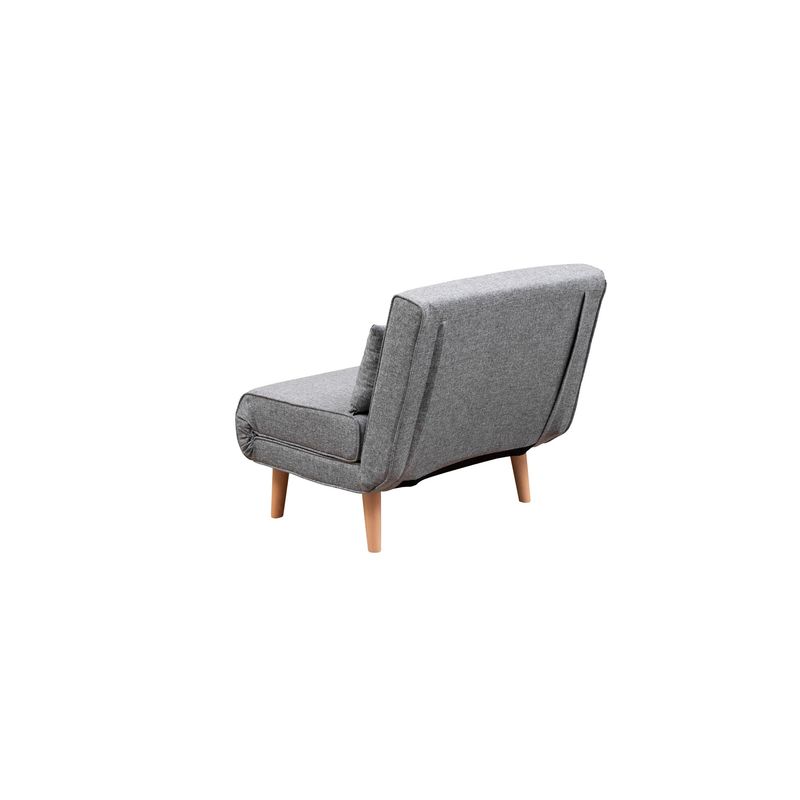 Casa si Gradina - Mobilier - Canapele si coltare - Canapele - Canapea extensibila, Hanah Home, metal, gri deschis, 180x80 cm - Infinity.ro