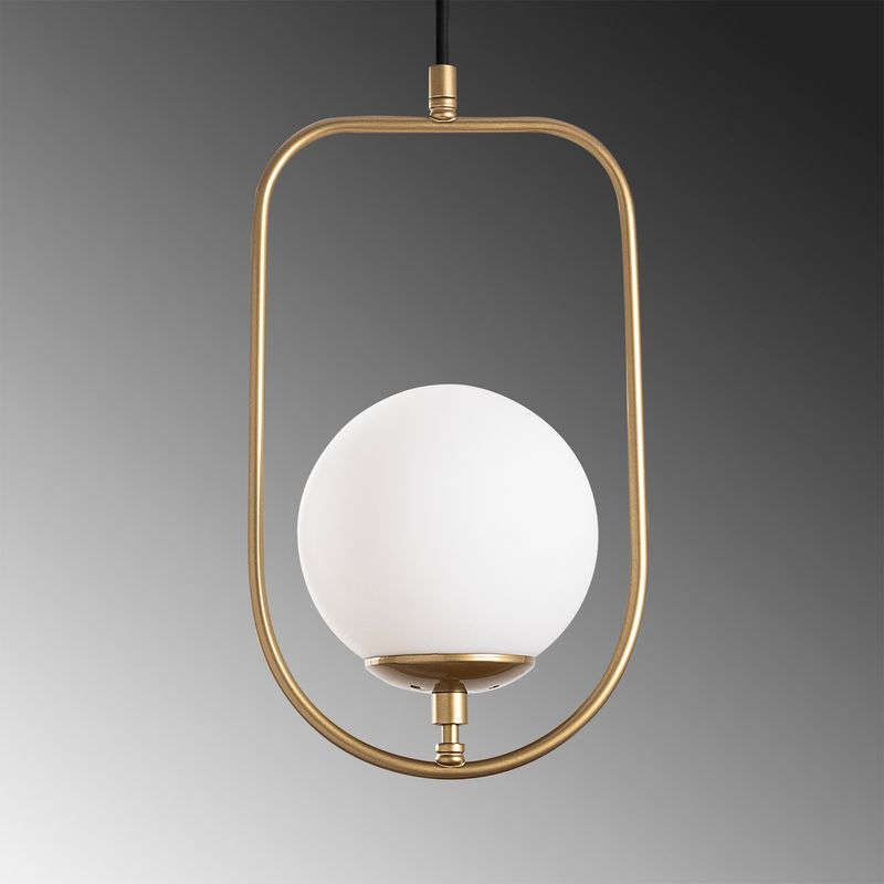 Casa si Gradina - Corpuri si surse de iluminat - Lustre si pendule - Candelabru, Opviq, metal, auriu, 55x55x185 cm - Infinity.ro